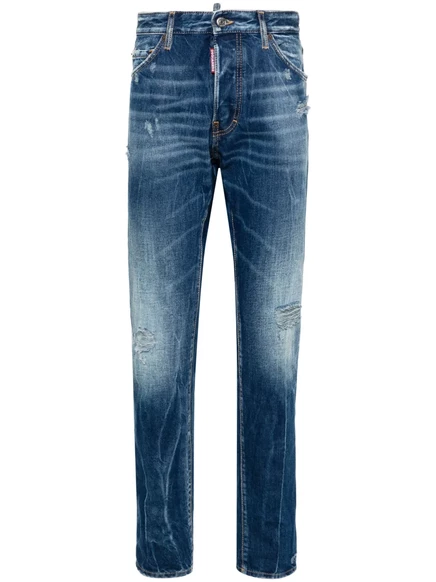 Мужские скинни-джинсы DSquared2 Cool Guy, синие