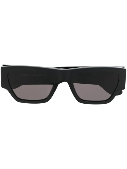 Солнцезащитные очки Alexander McQueen Eyewear, черные