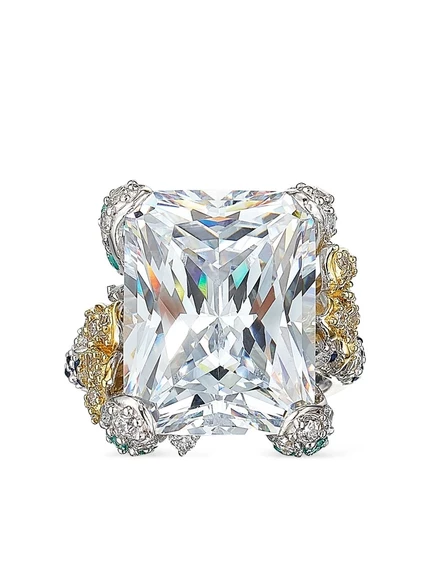 Женское кольцо Anabela Chan Diamond Cinderella, позолота 18kt, нейтральный
