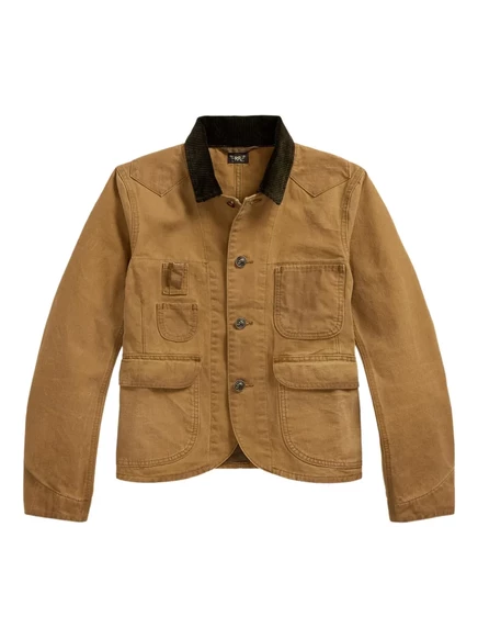 Парусиновая куртка Ralph Lauren RRL Caitlyn 001 medium tan
