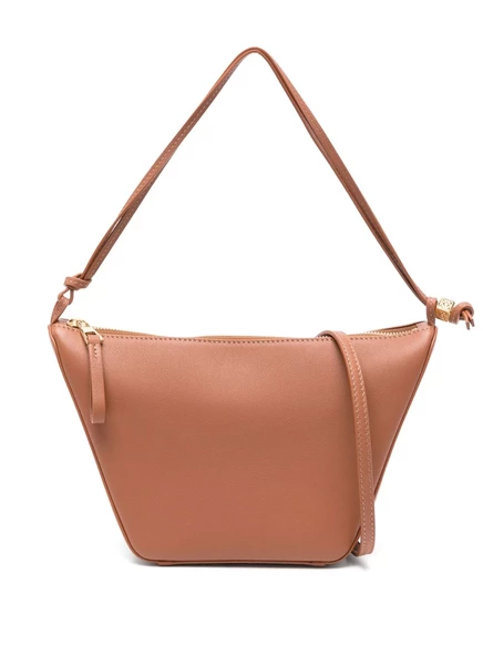 Сумка-гамак LOEWE mini через плечо brown