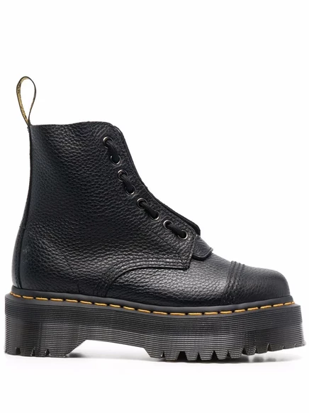 Кожаные ботинки на платформе Dr. Martens Sinclair black