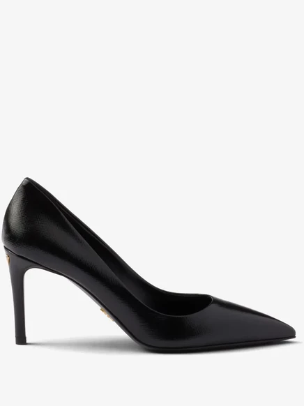 Женские туфли Prada 85 мм Saffiano, черные
