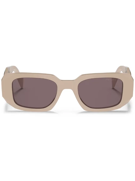 Очки в прямоугольной оправе Prada Eyewear neutrals