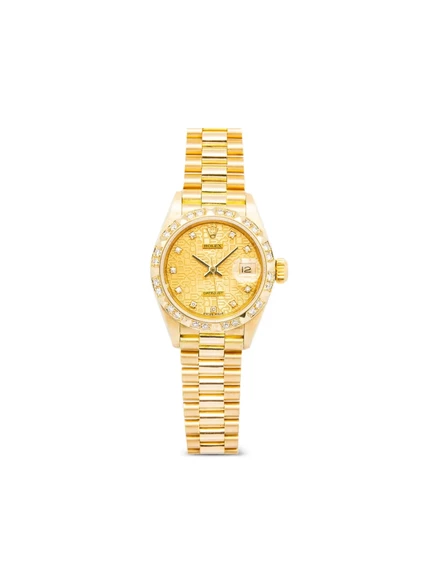 Женские часы Rolex Datejust 26 мм, золотые