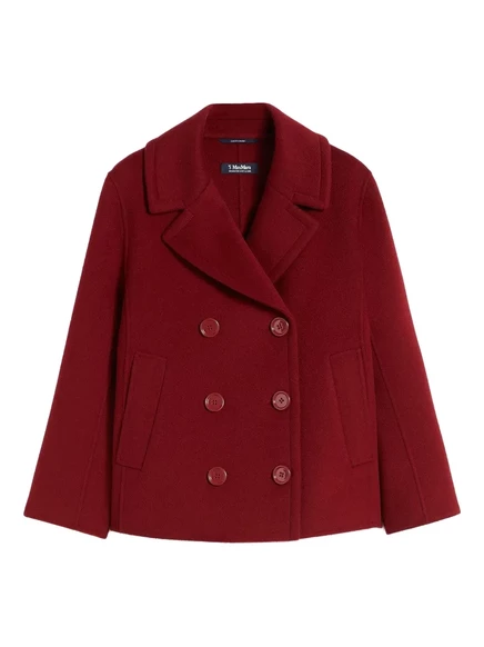 Двубортный шерстяной жакет Max Mara Elise от Max Mara Elise red