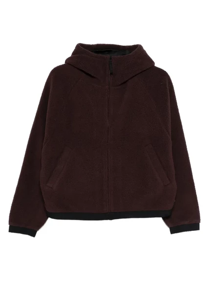 Женская флисовая куртка Carhartt WIP Helix с капюшоном, коричневая