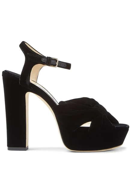 Женские босоножки Jimmy Choo Heloise 120, черные