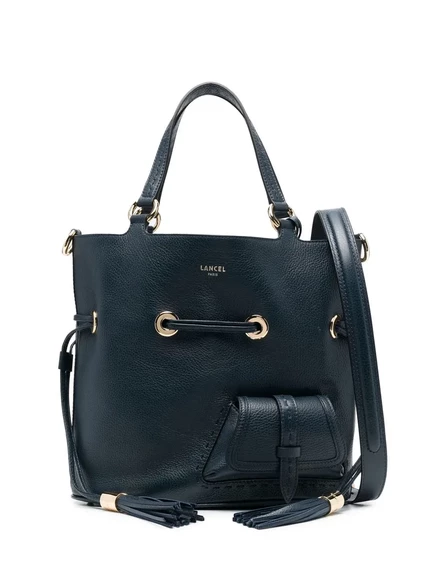 Сумка-ведро Lancel medium Premier Flirt blue
