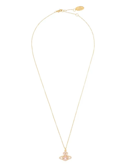 Женское ожерелье Vivienne Westwood с кулоном Orb, золотистое