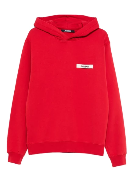 Мужское худи Jacquemus Le Hoodie Gros Grain, красное