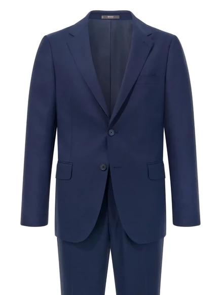 Клетчатый костюм принца Уэльского от Boggi Milano blue
