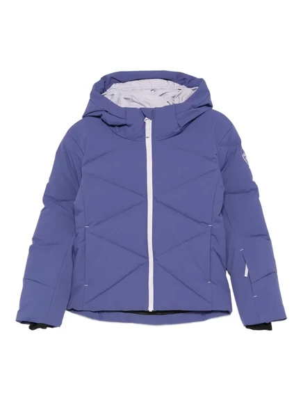 Куртка для девочек Rossignol Kids с капюшоном, фиолетовая