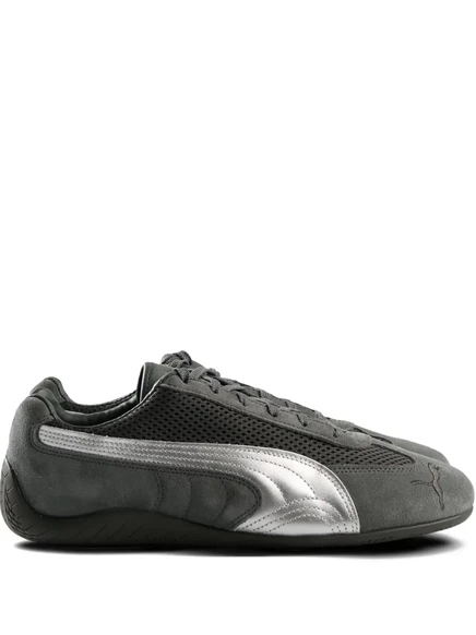 Унисекс кроссовки Puma Speedcat OG с сетчатыми вставками, темно-серые