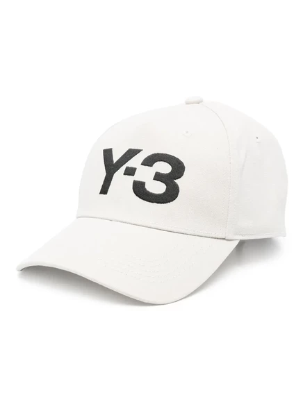 Унисекс кепка Y-3 с вышитым логотипом, светло-бежевая