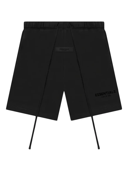 Мужские спортивные шорты Fear Of God Essentials с логотипом, черные