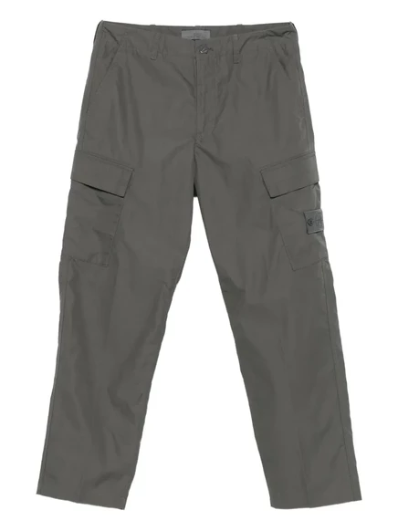 Мужские брюки Stone Island с карманами карго, тёмно-серые