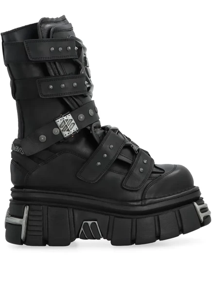 Мужские ботинки VETEMENTS x New Rock Gamer, черные