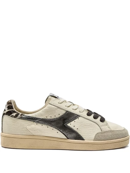 Кроссовки Diadora Prestige Safari на шнуровке  white
