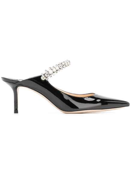 Женские мюли Jimmy Choo Bing 65 мм, черные