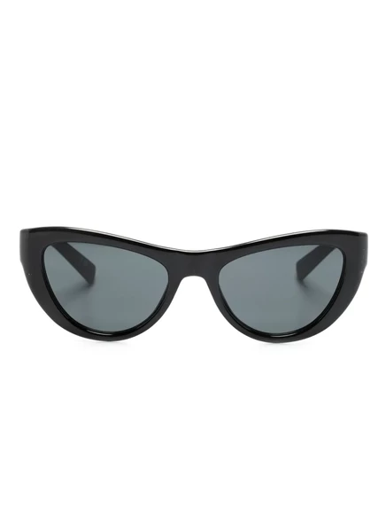 Солнцезащитные очки Saint Laurent SL676 кошачьи, черные