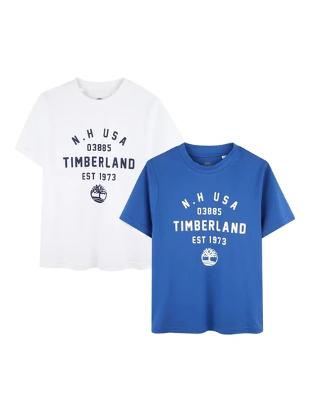 Футболки для мальчиков Timberland Kids, 2 шт., белые