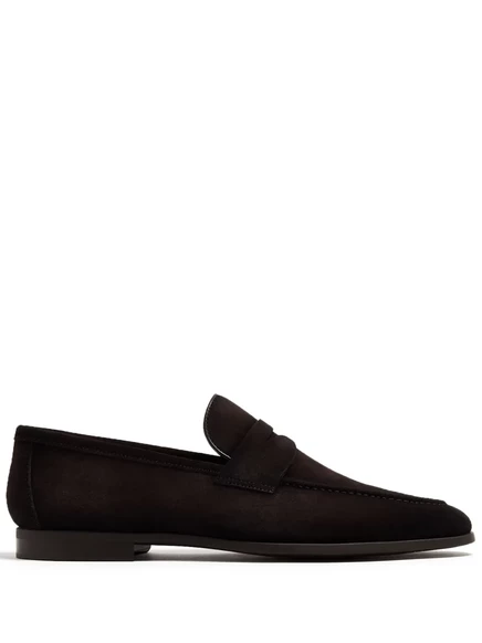 Замшевые мокасины-пенни Magnanni Diezma brown