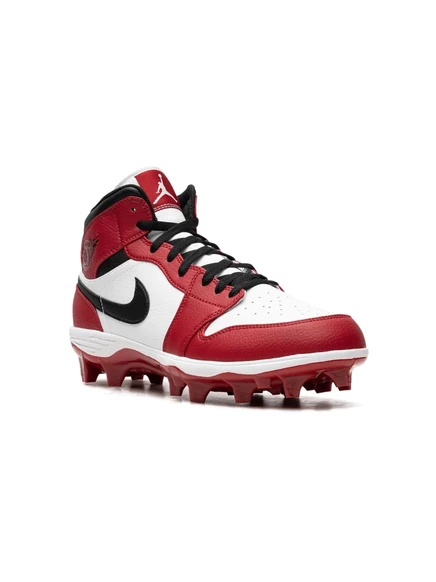 Кроссовки Jordan Air Jordan 1 Mid Chicago, бело-красные