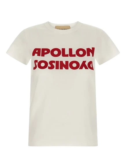 Женская футболка Valentino Garavani Apollon Dyonisos, белая