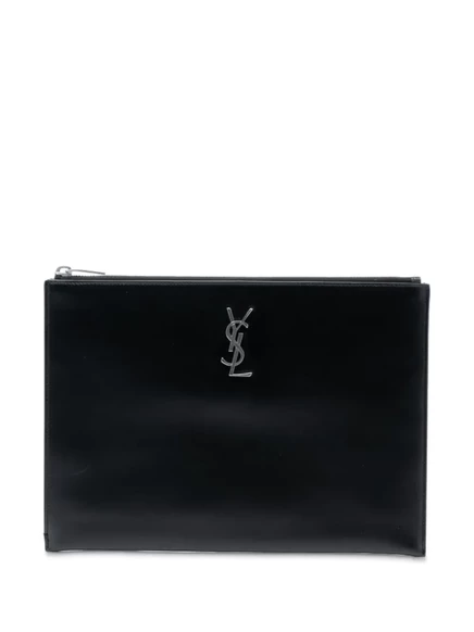 Унисекс клатч Saint Laurent Pre-Owned Monogram 2018, черный