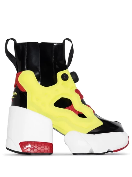 Ботильоны Maison Margiela x Reebok Tabi Instapump Fury Hi black
