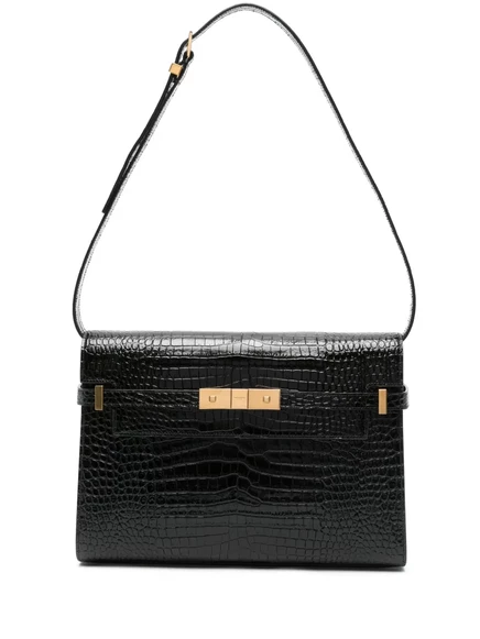 Сумка на плечо Saint Laurent Manhattan, чёрная