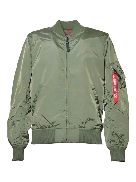 Мужская куртка-бомбер Alpha Industries MA-1, зеленая