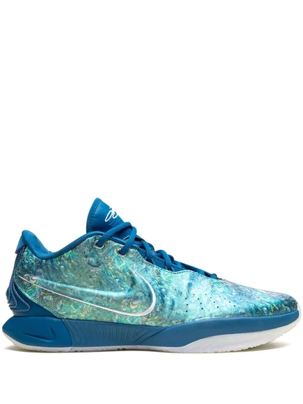 Унисекс кроссовки Nike LeBron 21 Abalone, синие