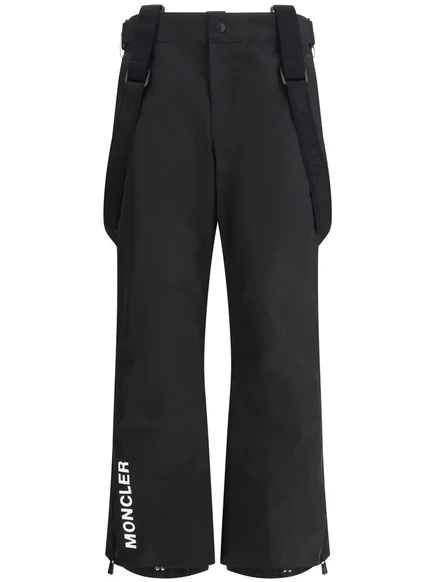 Мужские лыжные брюки Moncler Grenoble GORE-TEX, черные