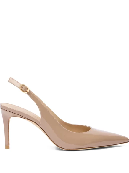 Женские туфли-лодочки Stuart Weitzman Stuart Power 75 мм, бежевые