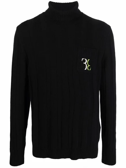 Вязаный джемпер с высоким воротом Billionaire Double B 