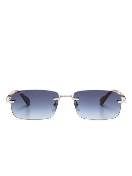 Мужские солнцезащитные очки Gucci Eyewear, коричневые