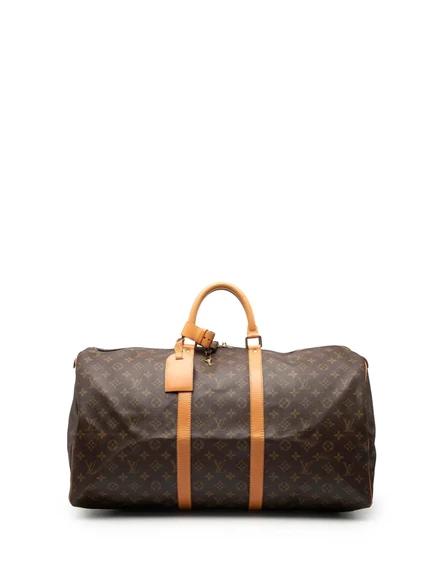 Дорожная сумка Louis Vuitton Keepall 55 1994, коричневая