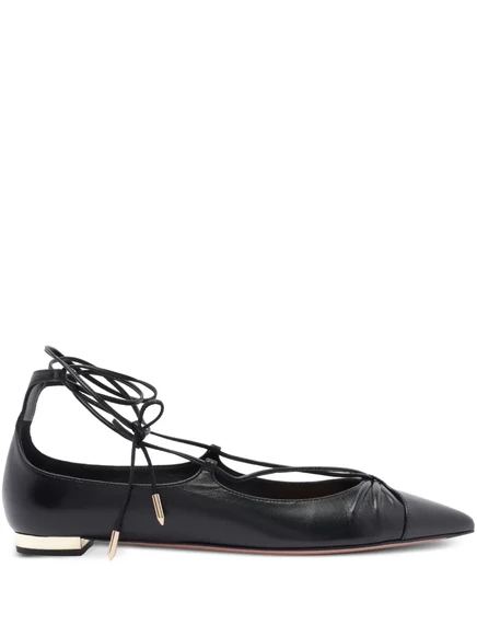 Туфли-балетки Aquazzura Gabi  black