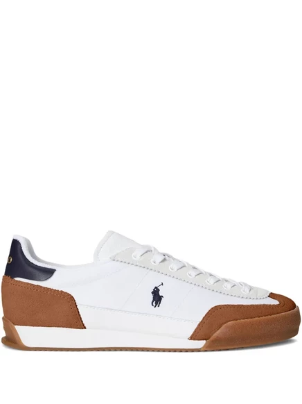 Замшевые кроссовки Polo Ralph Lauren Hester с низким берцем white