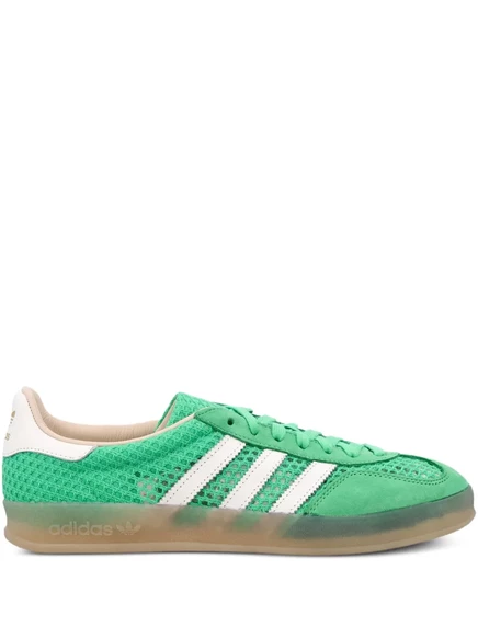 Кроссовки Adidas Gazelle Indoor низкие, зеленые