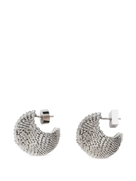 Серьги Jacquemus The Hérisson, серебристые