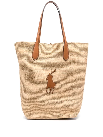Женская сумка-тоут Polo Ralph Lauren Big Pony, нейтральная