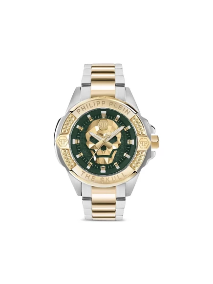 Мужские часы Philipp Plein The $kull, 44 мм, зеленый
