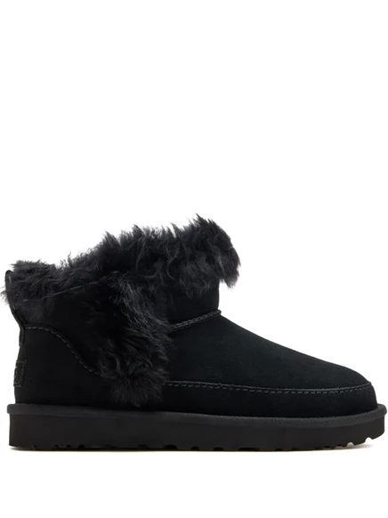 Классические ультра мини-ботинки UGG в стиле шале black