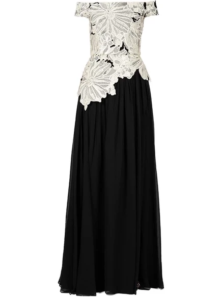 Женское платье Elie Saab с пайетками, чёрное