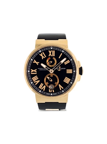 Мужские часы Ulysse Nardin Chronometer 42 мм, черный