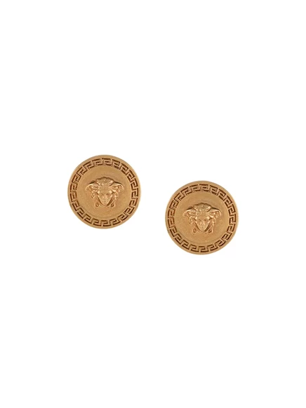 Женские серьги Versace Tribute Medusa, золотистые