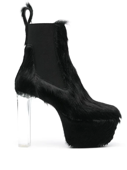 Ботинки Rick Owens Lido Minimal Grill Beatle 130 мм black